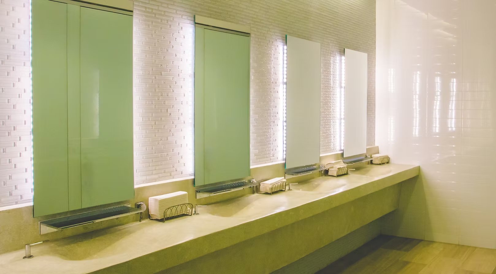 Commercial restroom cleaning standards